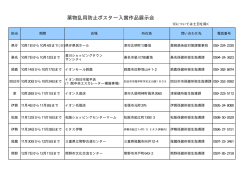 薬物乱用防止ポスター入賞作品展示会