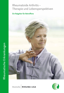 Rheumatoide Arthritis - Deutsche Rheuma