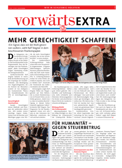 Vorwärts 04-05/2016 - SPD Schleswig