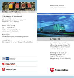 Einladung / Agenda / Anmeldung - WRG