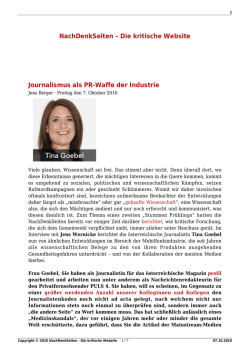 NachDenkSeiten – Die kritische Website