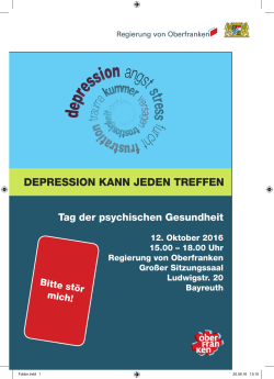 Flyer (PDF - 507 KB) - Regierung von Oberfranken