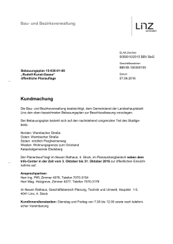 „Rudolf-Kunst-Gasse“, öffentliche Planauflage (PDF, 53 kB )