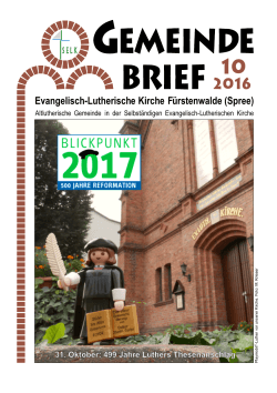 Evangelisch-Lutherische Kirche Fürstenwalde (Spree)