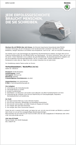 Drucken - &Scaron;KODA Partner Jobb&ouml;rse