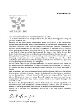 Ich bin DA.F&Uuml;R!
