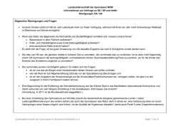 Informationen zu G8/G9 - Landeselternschaft der Gymnasien in NRW