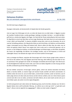 Heilsames Erz&auml;hlen