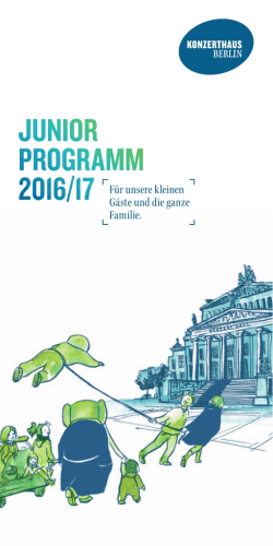 Junior Programm 2016/17
