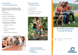 Ihr Unfall-Schutzbrief