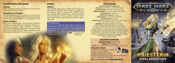 Mage Wars Academy: Priesterin - Anleitung