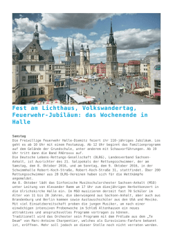 Fest am Lichthaus, Volkswandertag, Feuerwehr