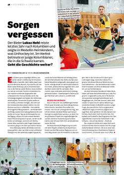 Unihockey.ch 2015 - kolumbienentdecken.ch