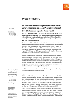 eCommerce: Sortimentsgruppen weisen h&ouml;chst