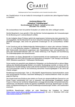 Im Charit&eacute;Centrum f&uuml;r Frauen-, Kinder und Jugendmedizin mit