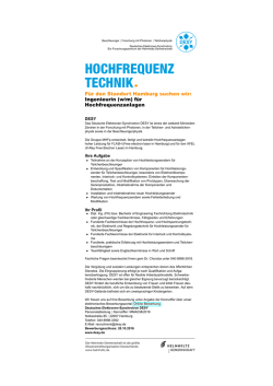 Ingenieurin (w/m)