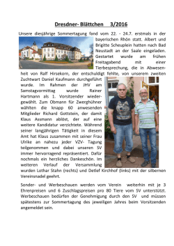 Dresdner- Bl&auml;ttchen 3/2016
