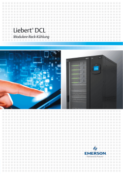 Liebert® DCL - Emerson Network Power
