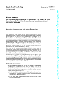 Drucksache 18/9913 - DIP