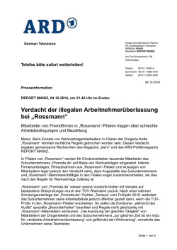 Verdacht der illegalen Arbeitnehmerüberlassung bei