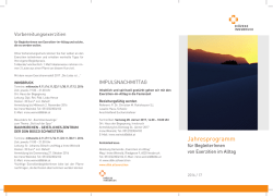 Jahresprogramm - Di&ouml;zese Innsbruck
