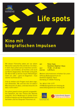 Life spots - Kardinal-Döpfner-Haus