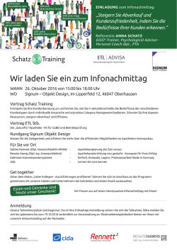 Einladung - Schatz