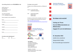 Flyer und Anmeldung zum Fachtag ( PDF / 189 KB )