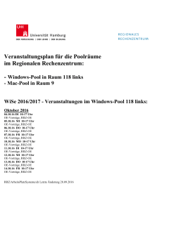 Pool 118 links – Schulung am 13