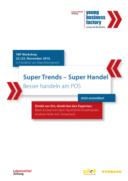 Super Trends – Super Handel