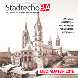 mediadaten 2016 - Stadtecho