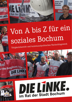 Untitled - Fraktion DIE LINKE. im Rat der Stadt Bochum