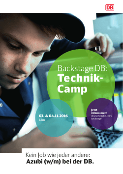 Eventkommunikation Flyer A5