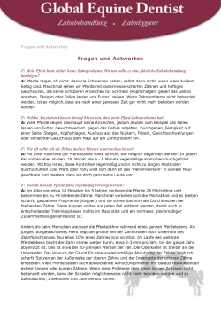 Global Equine German FAQs.pmd