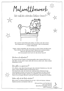 Informationen - Schloss Benrath