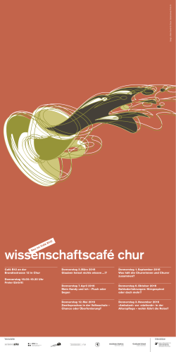 Flyer 2016 - Psychiatrische Dienste Graubünden