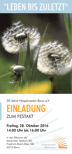 hier klicken - Hospizverein Bonn