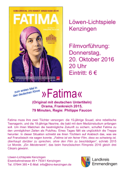 Fatima - RegioTrends