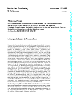 Drucksache 18/9901 - DIP