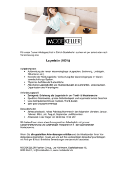 Inserat Lager Oktober 2016