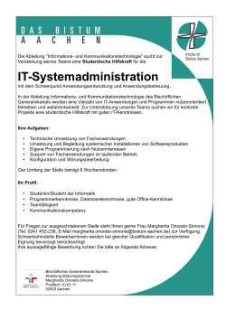 IT-Systemadministration - RWTH Aachen University