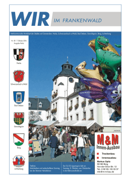 Ausgabe 40/2016 vom 07.10.2016