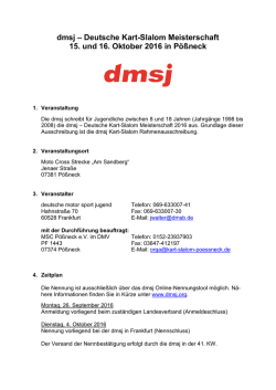 dmsj Endlauf Jugendkart P&ouml;&szlig;neck