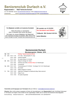Seniorenclub Durlach e.V.