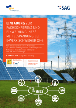 EINLADUNG ZUR FACHKONFERENZ UND