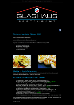 klicken - Restaurant Glashaus