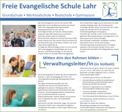 neue - Freie Evangelische Schule Lahr