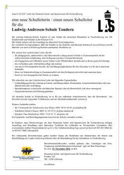 Unser jetziger Schulleiter geht nach vielen Dienstjahren in den