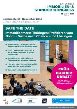 Kongressflyer 2016 - Thüringer Immobilien
