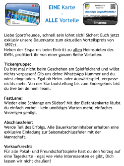 handout dauerkarte